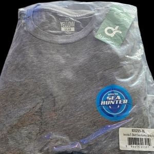 Invicta "Sea Hunter" Men's XL Grey T-Shirt